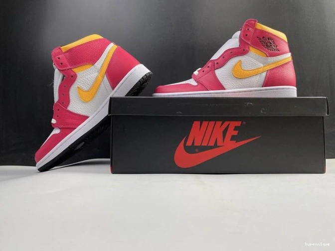 HYPE High 1 Fusion Jordan 555088-603 Red OGLight Air 0714